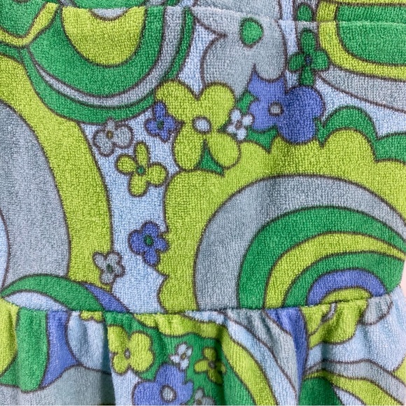 Wild Fable Green Printed Pattern Halter Style Jumper - Picture 4 of 5